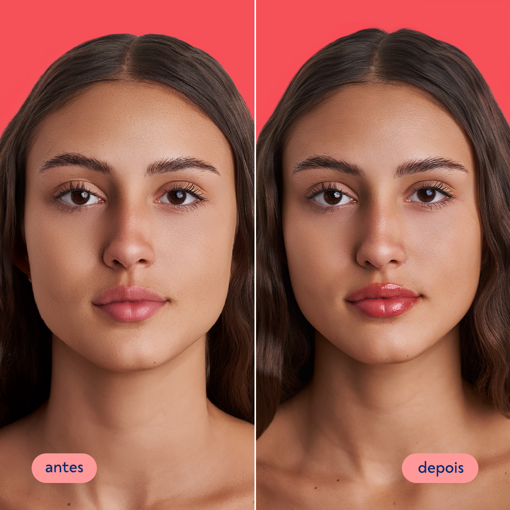 Lip Balm Gloss Red 6g Good Mood Alva