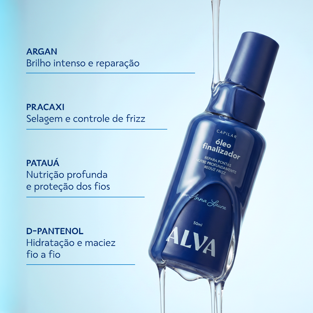 Óleo Finalizador Collab Anna Laura + Alva 50ml