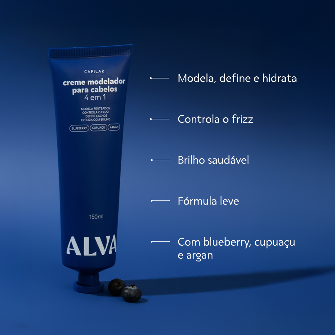 Creme de Modelar 4 em 1 Alva