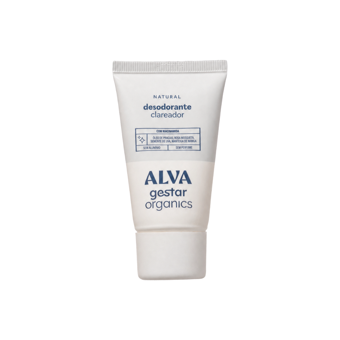 Desodorante Clareador 50ml Alva + GestarOrganics