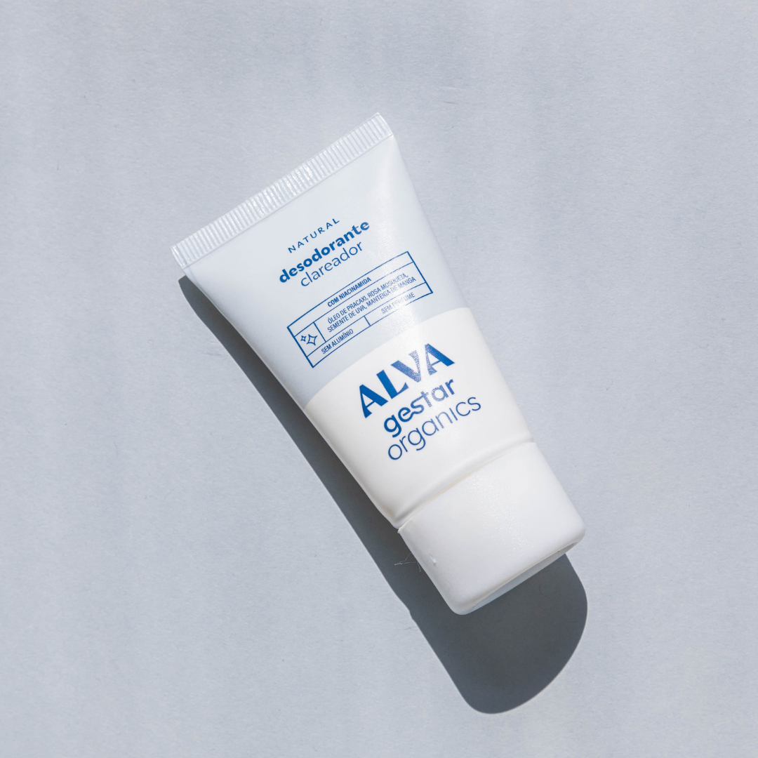 Desodorante Clareador 50ml Alva + GestarOrganics