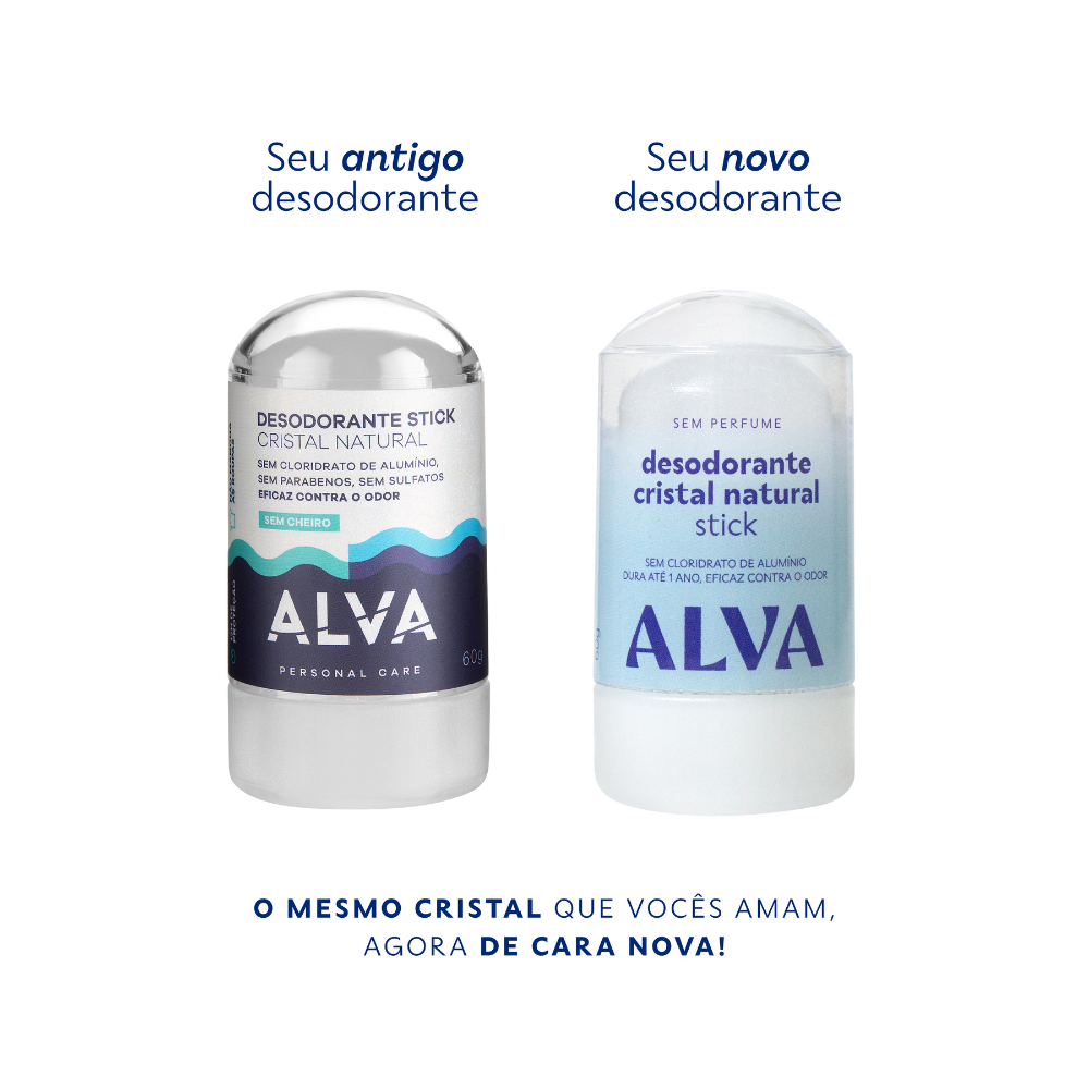 Kit Duplinha - 2 Desodorantes Cristal Alva