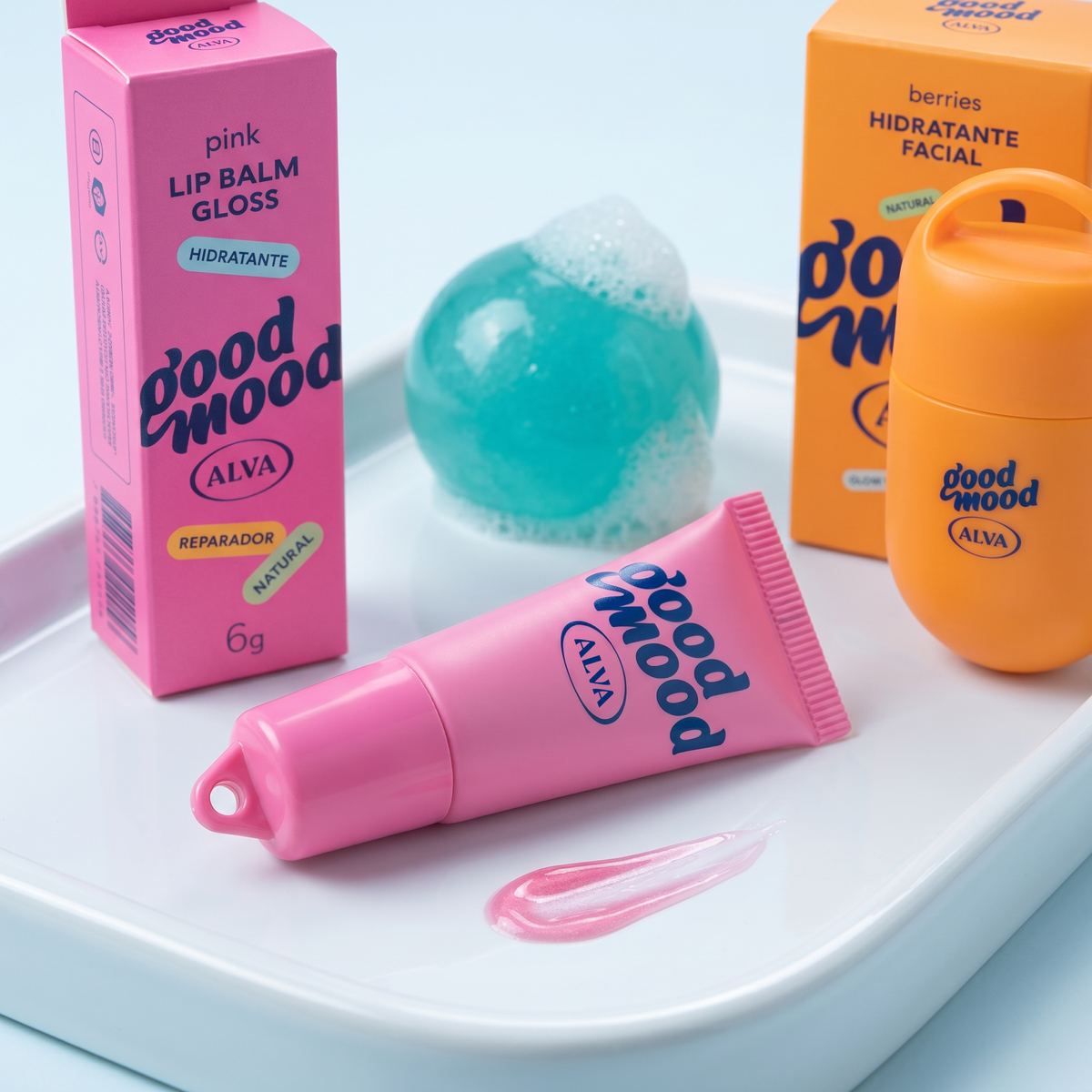 Kit Rotina Pink Good Mood
