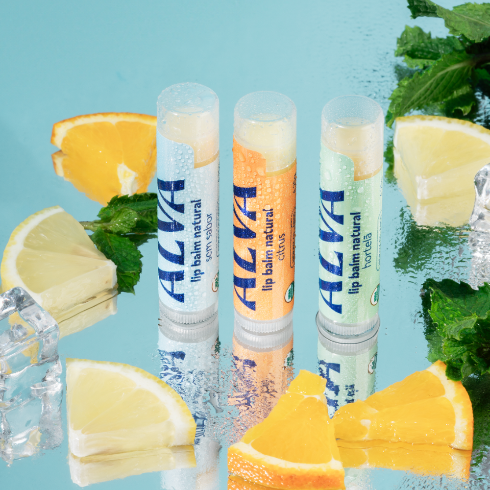 Kit Trio Lip Balms - Hidratação Natural