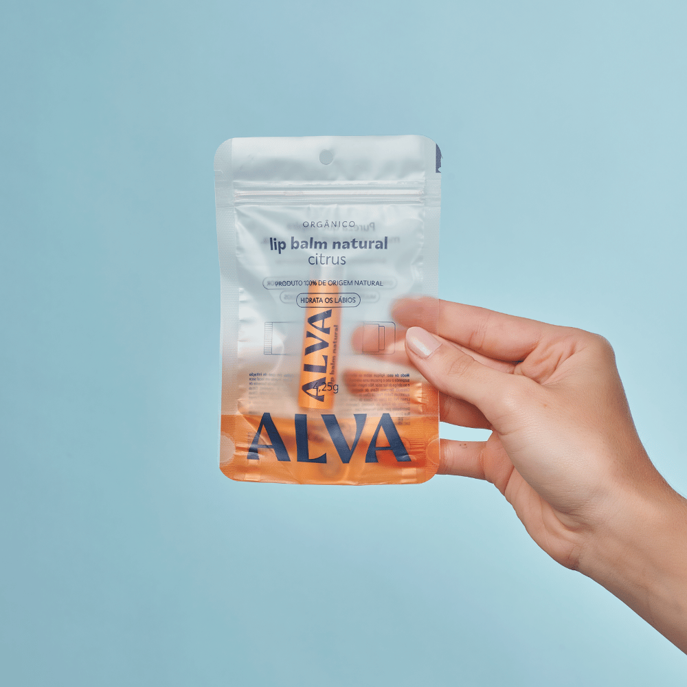 Hidratante Labial Orgânico Citrus 4,25g Alva