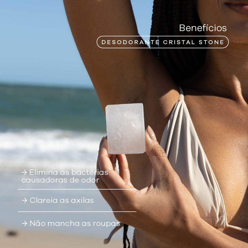 Kit Transição para Desodorante Natural Stone - Coco & Frutas Amarelas