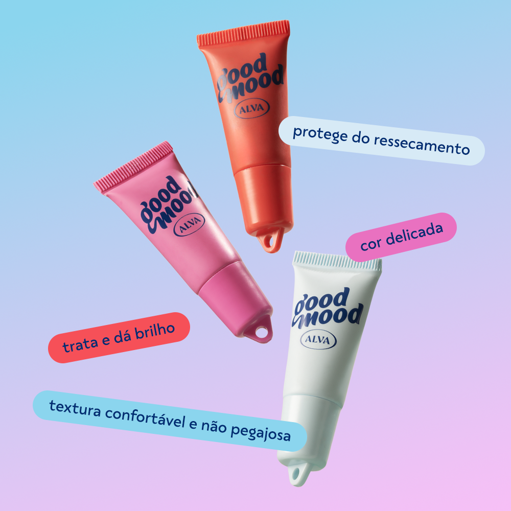 Kit Trio Lip Balms Good Mood