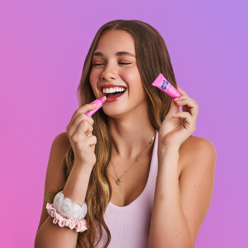 Lip Balm Gloss Pink 6g Good Mood Alva