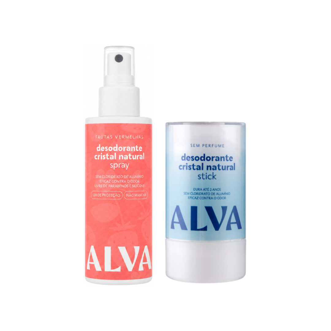Kit Transição para Desodorante Natural - Frutas Vermelhas