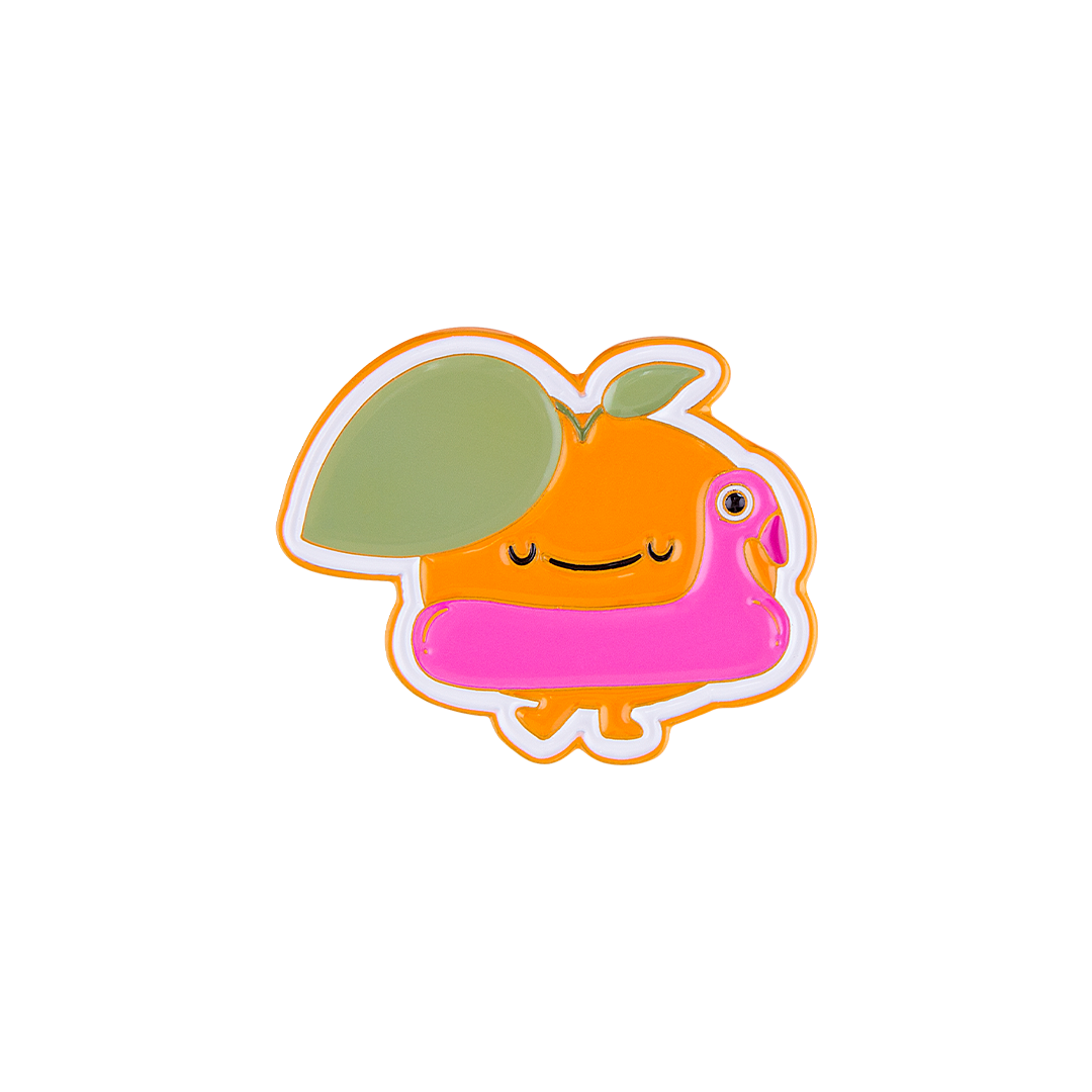 Pin Laranjinha com Boia Alva