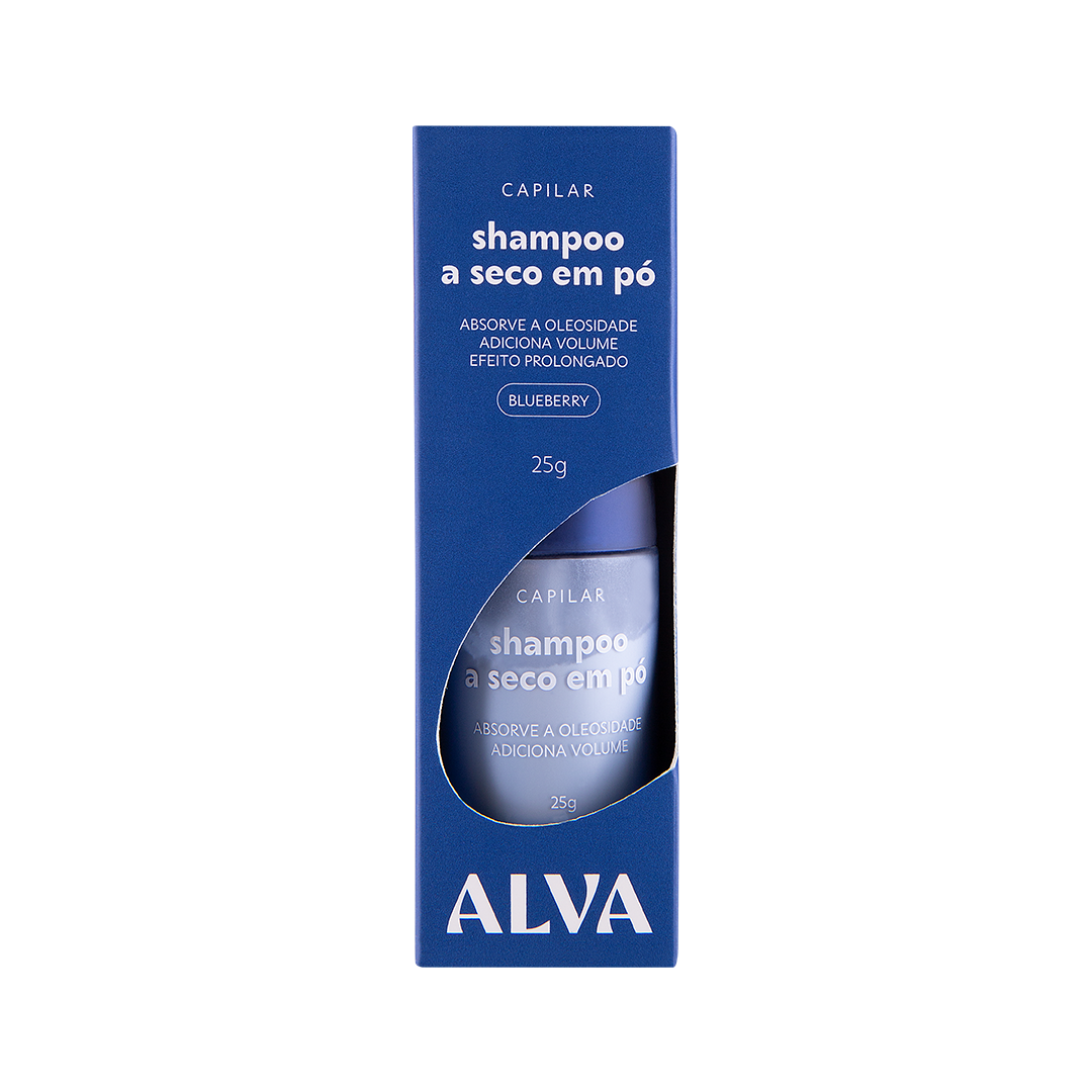 Shampoo a Seco em Pó 25g Alva