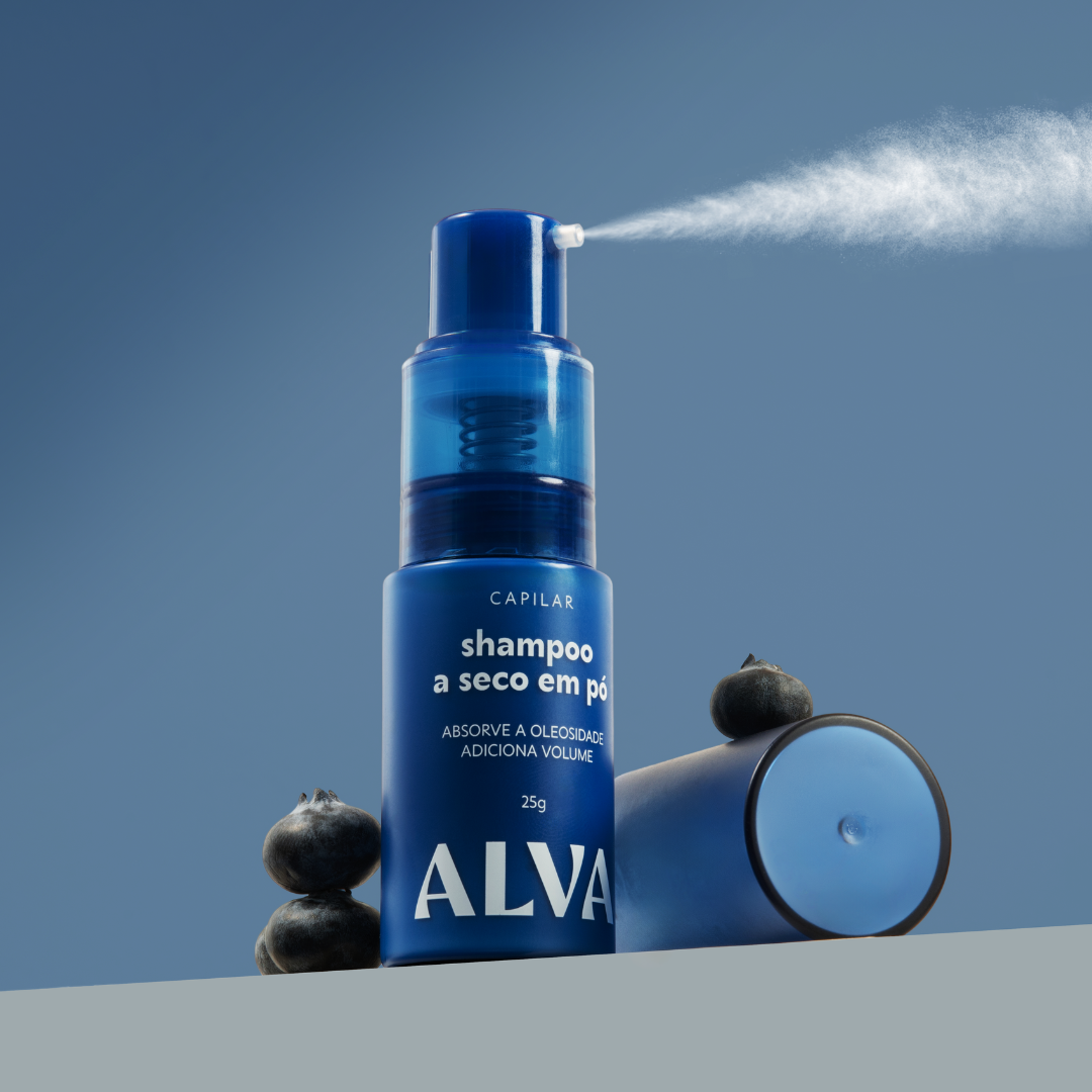 Shampoo a Seco em Pó 25g Alva