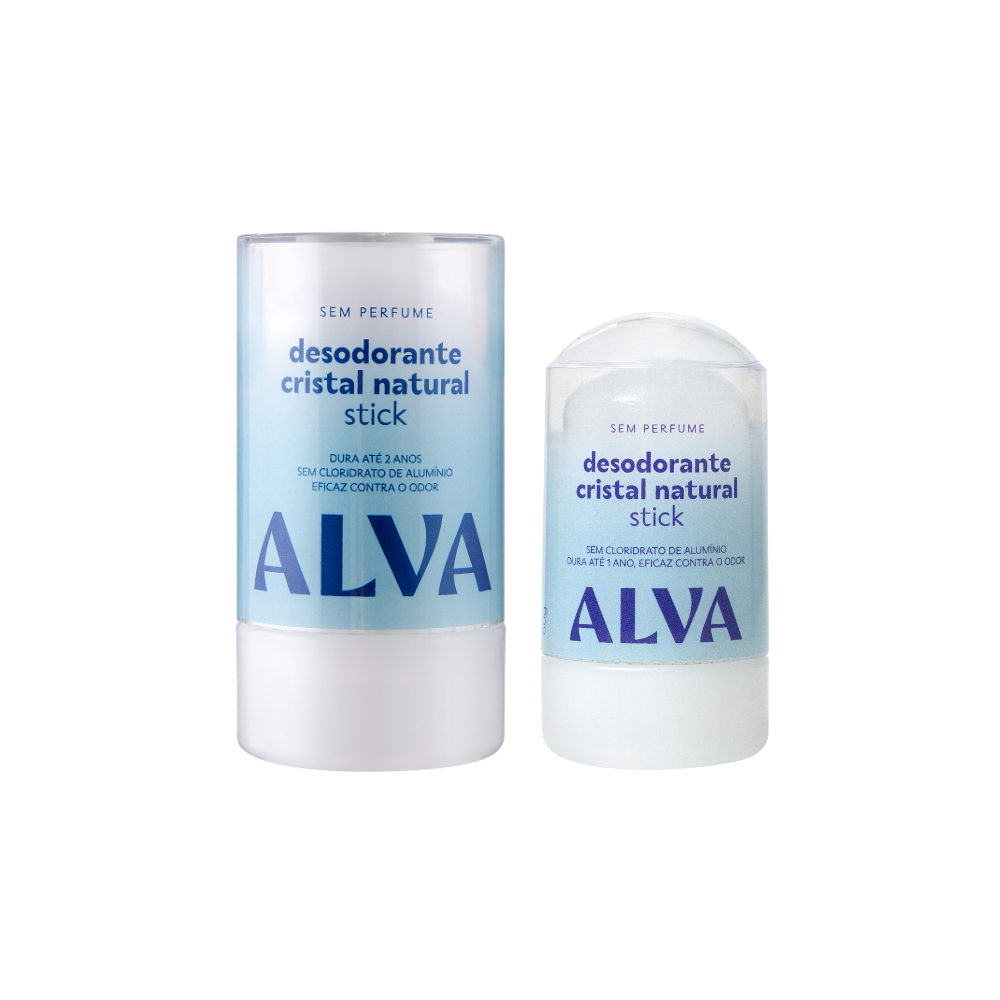 Kit Tal Pai Tal Filho - 2 Desodorantes Cristal Alva